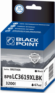 Kartricë boje Black Point BPBLC3619XLBK, LC-3619XL, 67ml, e zezë