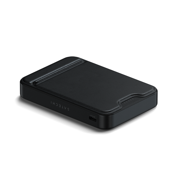 Satechi Qi2 10K Magnetic Power Bank with Stand, Black
