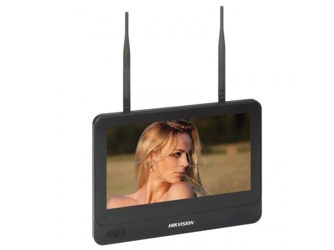 NVR wireless Hikvision DS-7608NI-L1/W/1T, monitor 11.6", 8 kanale, 6MP