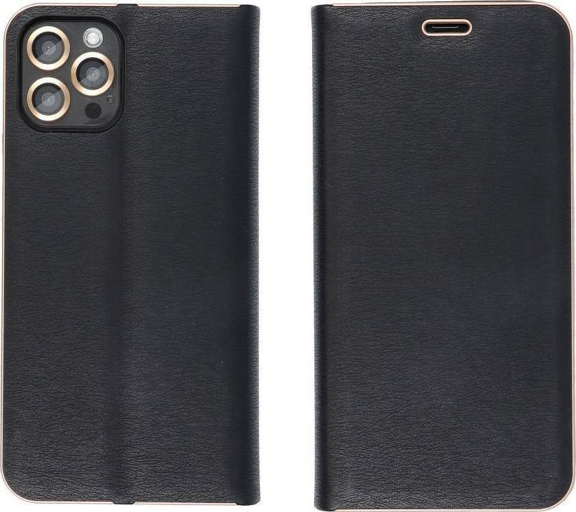 Këllëf libri Forcell Luna Book për Samsung A33 5G, me magnet, i zi