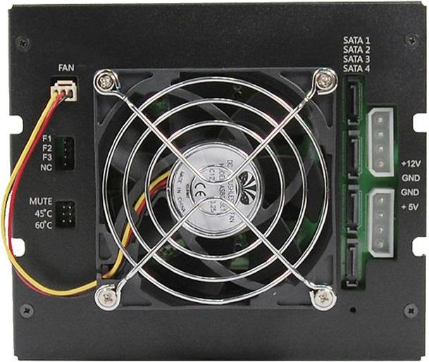 Bay backplane Chieftec CMR-3141SAS, 4x SATA SAS 3.5"/2.5", hot swap, i zi