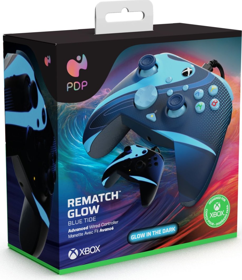 Kontroller PDP XS Rematch, me kabllo, i kaltër