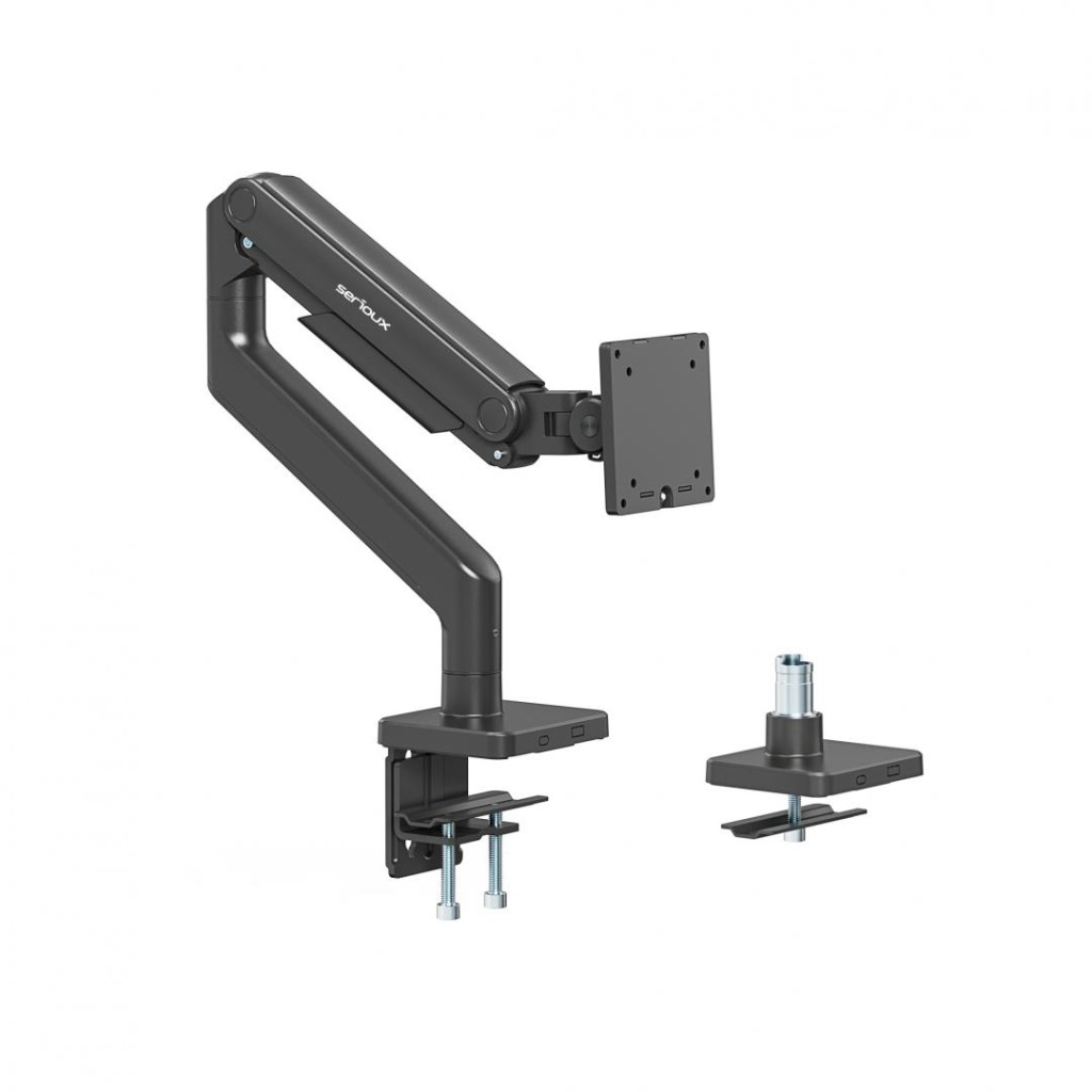 Krah monitori Serioux, 17-49", 20 kg, i zi