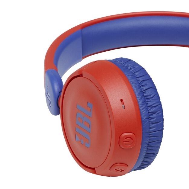 Слушалки за деца JBL JR310BT, Bluetooth, црвени
