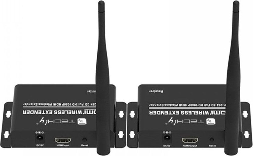 Transmetues HDMI pa tela Techly 365634, Full HD 1080p 60Hz, 5.8GHz deri 50m, i zi