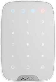 Tastierë pa tela Ajax Keypad, për sisteme sigurie, e bardhë