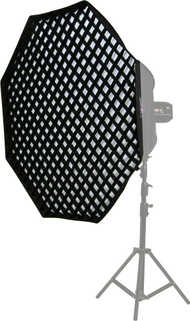Мрежа honeycomb Aurora за softbox, Ø120 cm, црна