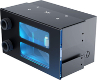 Rezervuar uji për PC Alphacool ES 2U VPP D5, sensor rrjedhjeje, sensor temperature, i zi