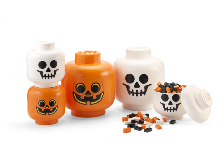 Kuti magazinimi LEGO Head - pumpkin (S)