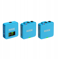 Sistem mikrofoni wireless Rode Wireless GO Gen 3, 32 bit, 2.4 GHz, blu