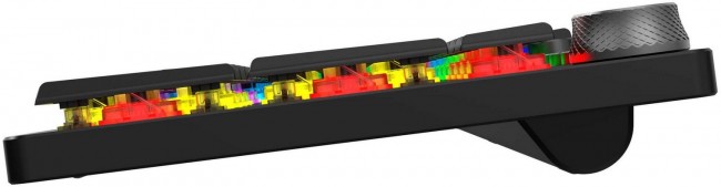 Tastierë iBOX Aurora K-6 Low Profile LED, e zezë