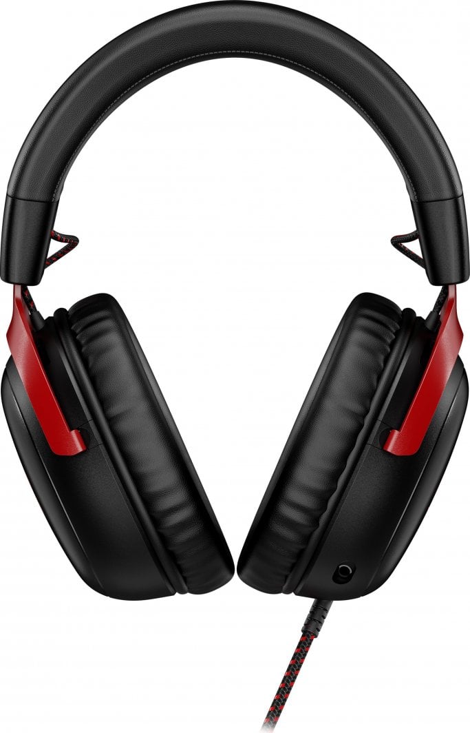 Kufje HyperX Cloud III (727A9AA), të zeza/ kuqe