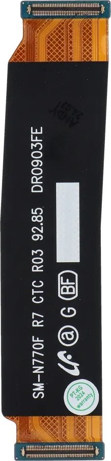 Kabllo main signal për telefon Samsung Galaxy Note 10 Lite, pjesë zëvendësuese, fleks kabllo e zezë