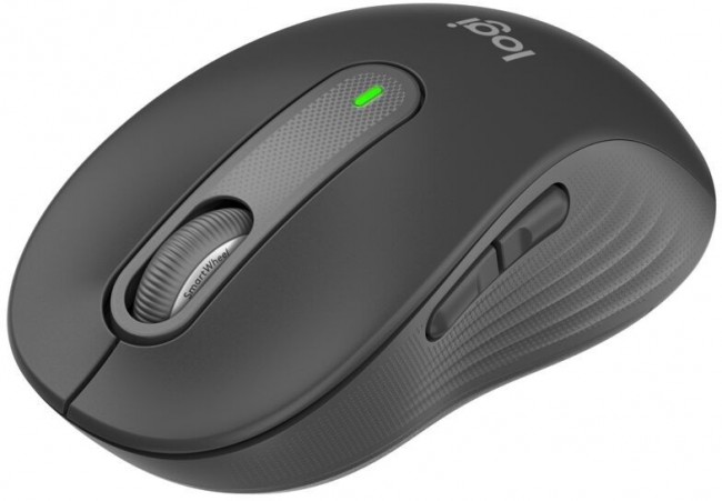 Maus Logitech Signature M650L, wireless, Bluetooth USB, grafit