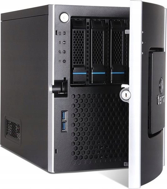 Kompjuter desktop Terra kompakt, format mini tower, i zi me argjend