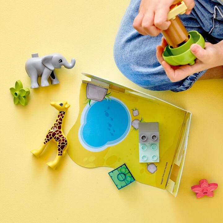 Set lodër LEGO® DUPLO® 10971 Wildlife of Africa, 10 pjesë