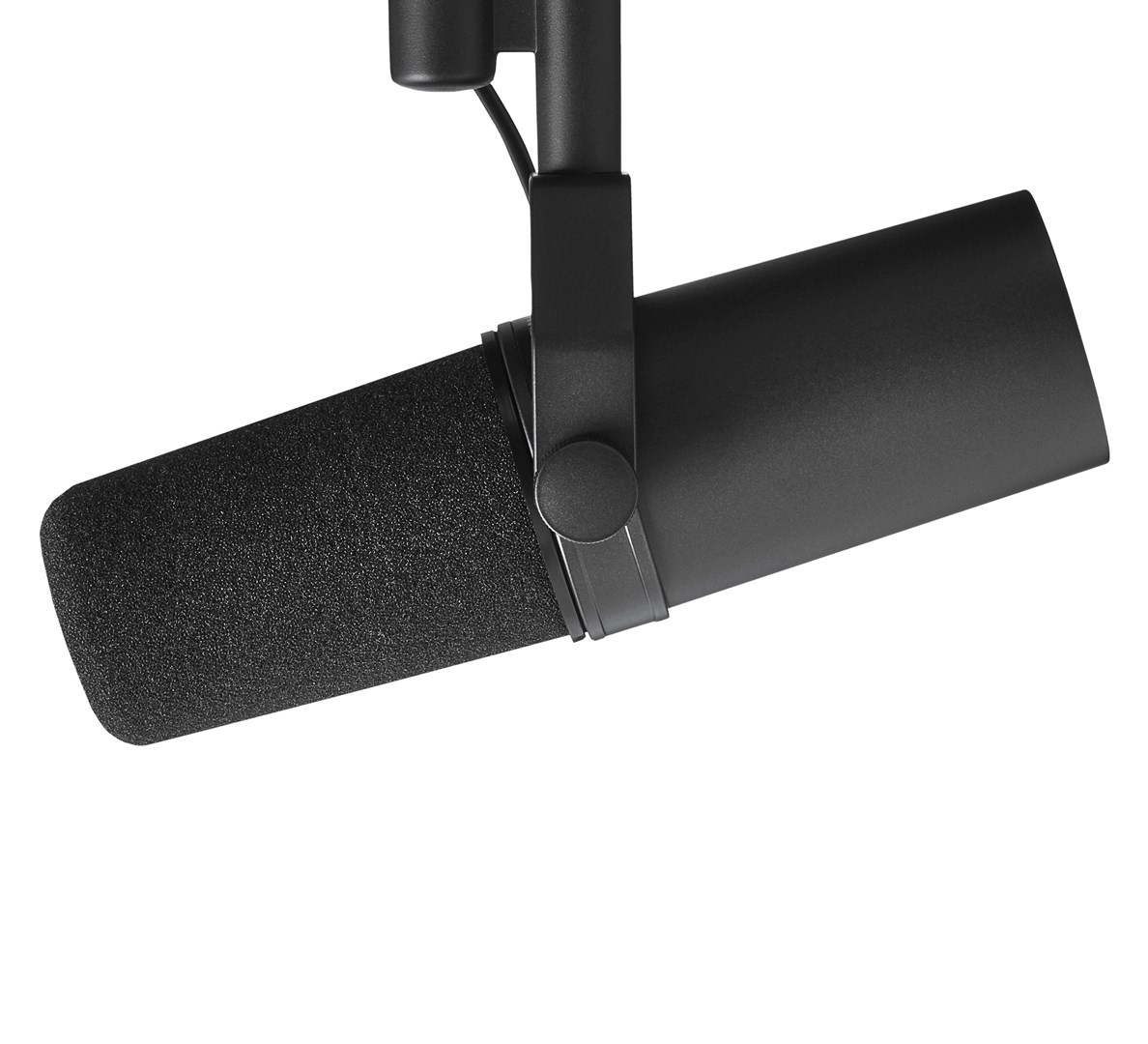 Mikrofon dinamik Shure SM7B, për vokal dhe podcast, i zi