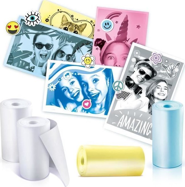 Set mbushës për kamera lodër Canal Toys, letra speciale printimi