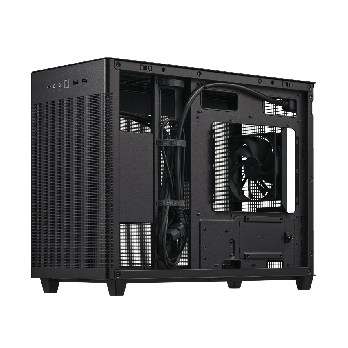 Куќиште за персонален компјутер ASUS AP201, црно
