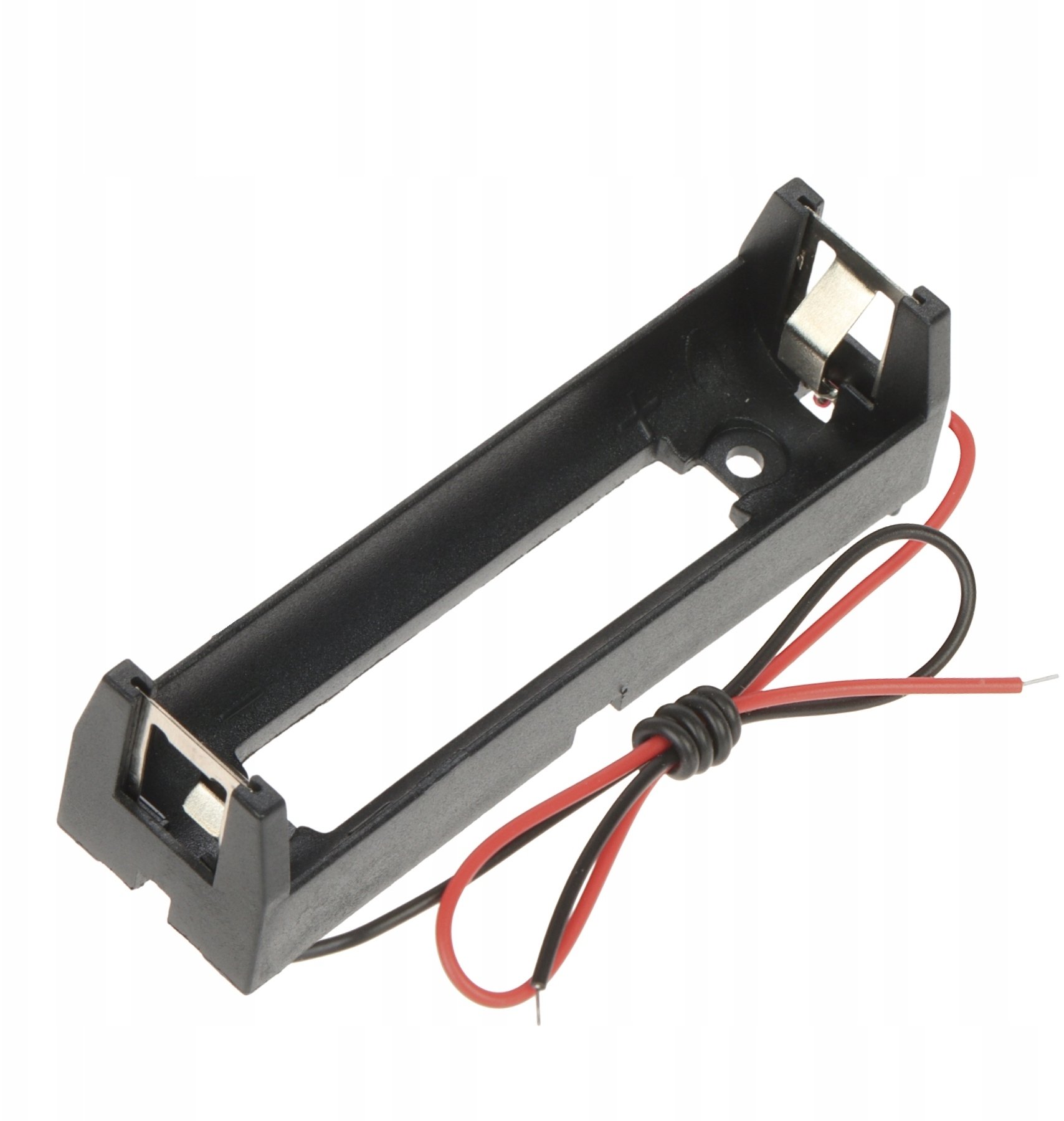 Mbajtëse baterie AKC-X1 18650, 1 fole, 1A, e zezë