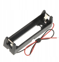 Mbajtëse baterie AKC-X1 18650, 1 fole, 1A, e zezë