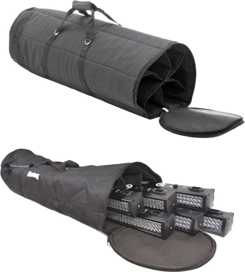 Çantë Case4Me Cover for LED Bars, për 6 shufra 105 cm, najlon, e zezë