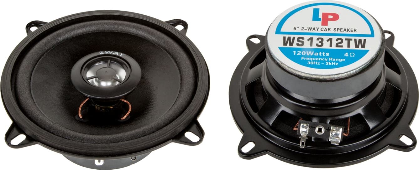Altoparlantë veture Dibeisi WS-1312TW, 5", 2-way, 120W