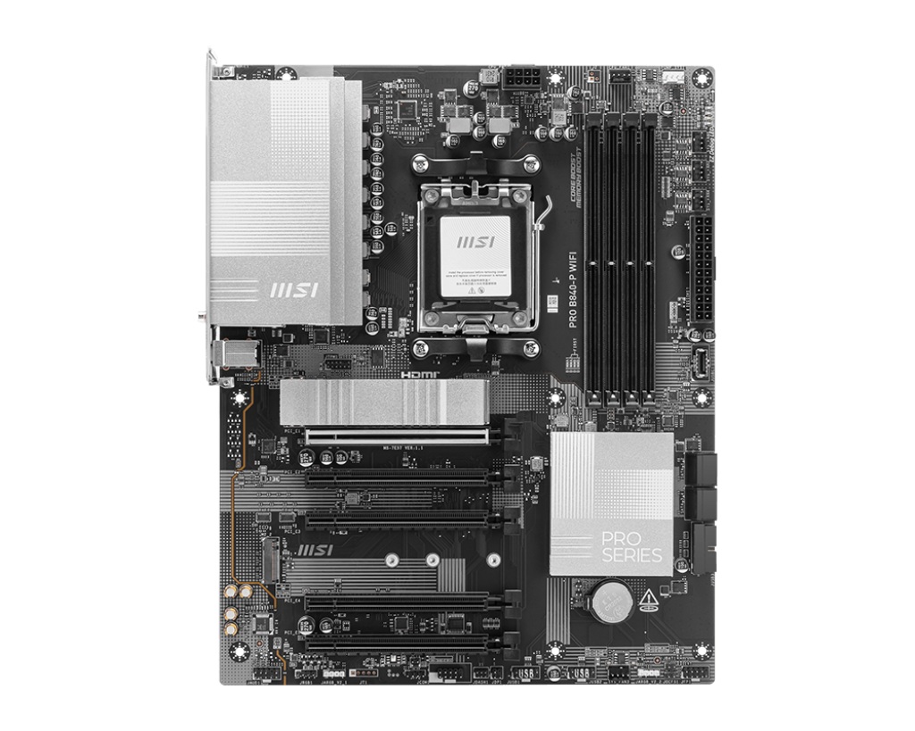 Pllakë amë MSI PRO B840-P WiFi AM5 DDR5 PCIe 4.0 ATX