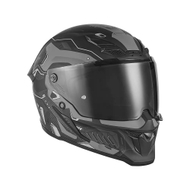 Helmetë motoçiklete full-face Exklusiv Goliath Berserck, për të rritur, e zezë