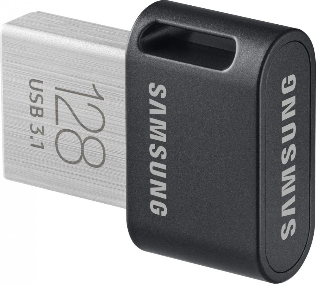 Kartë USB Samsung FIT Plus 2020 128GB 3.1 (MUF-128AB/APC), e hirtë