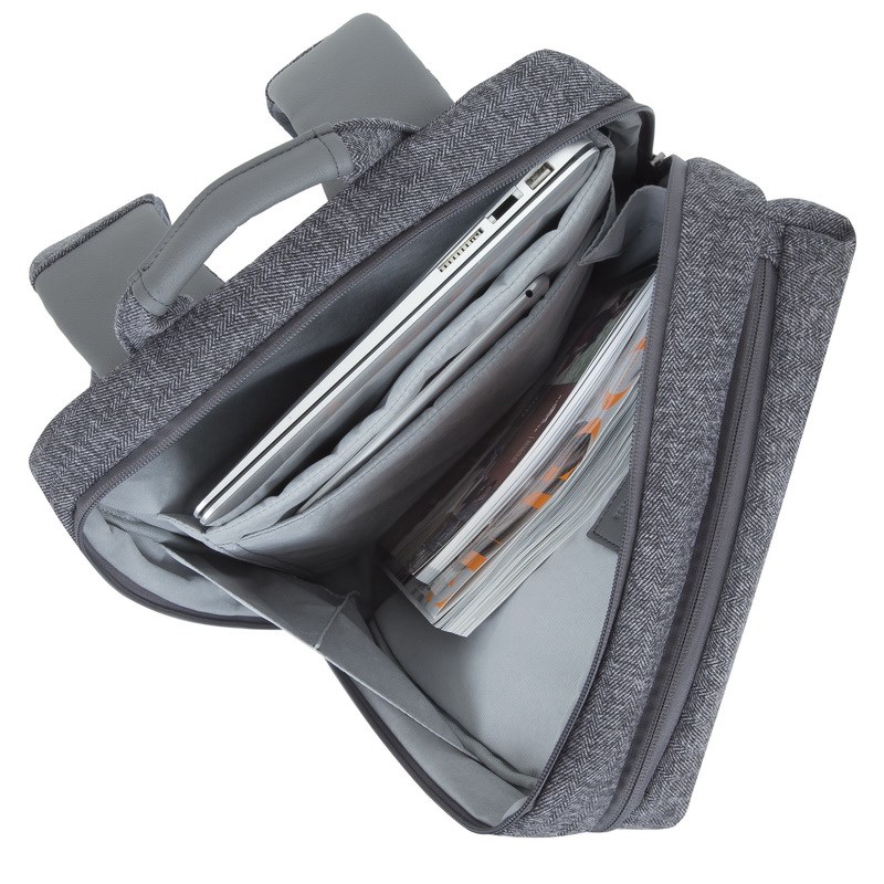 Këllëf mbrojtës për laptop RivaCase 7960, 15.6", e hirtë