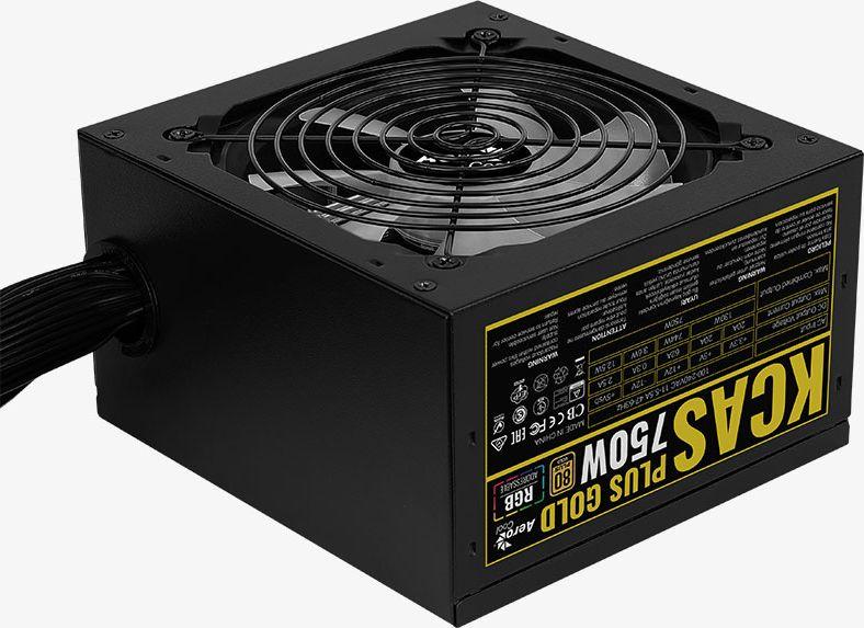 Burim energjie Aerocool KCAS Plus Gold AEROPGSKCAS+RGB750-G ATX, 750W