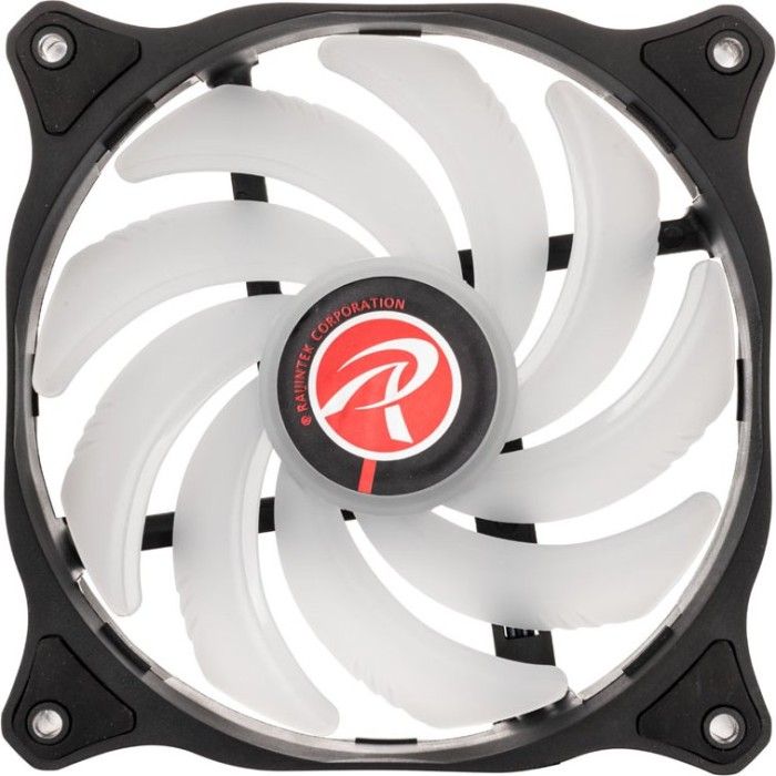 Ventilatorë kase Raijintek EOS 12 RBW ADD, 120mm, set 2 copë me hub dhe telekomandë, të zinj