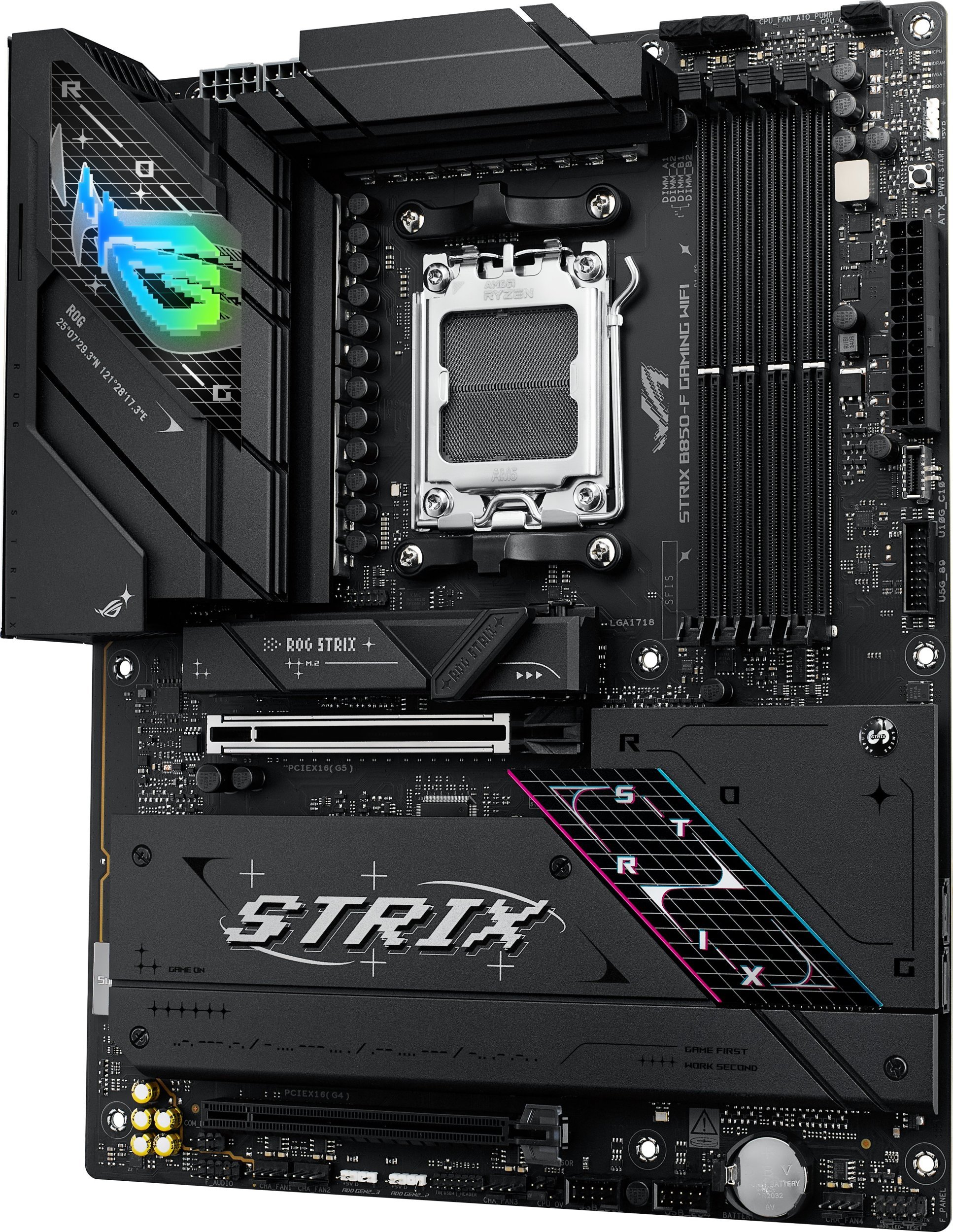 Pllakë amë ASUS ROG STRIX B850 F Gaming WIFI, AMD AM5, DDR5, ATX 3