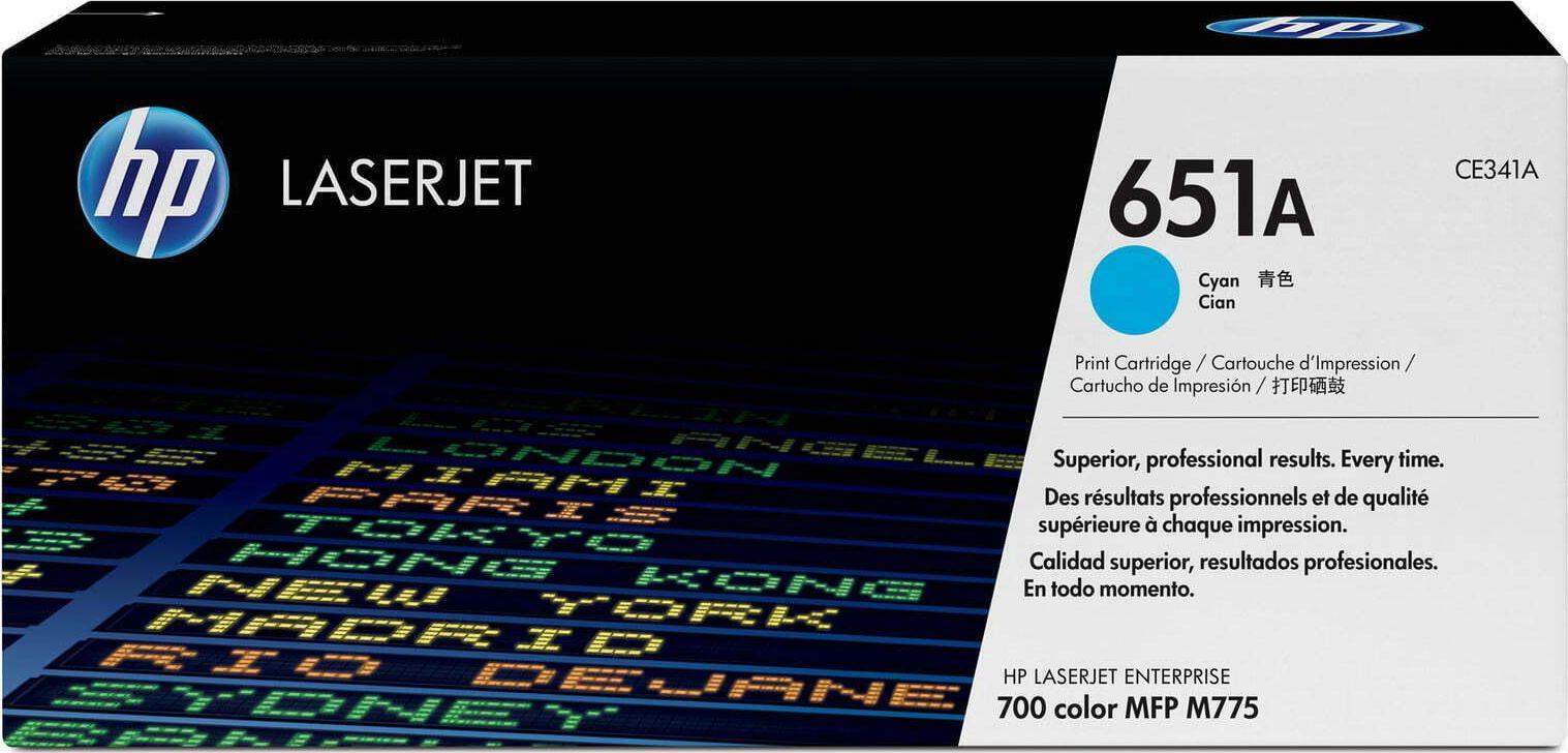 Toner HP 651A CE341A, cyan, origjinal