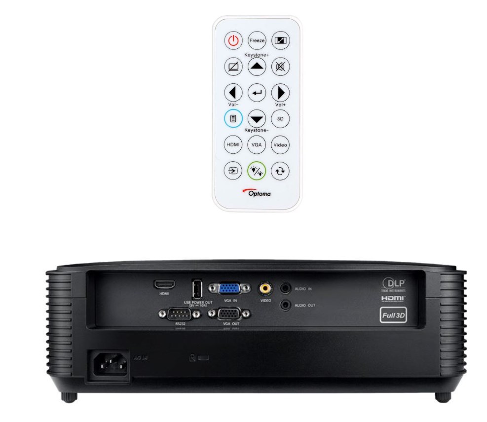 Projektor Optoma X371, XGA, 3800 lumens, i zi