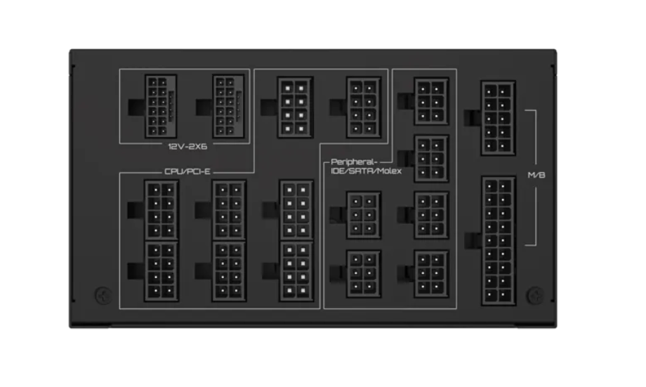 Burim energjie Gigabyte UD1600PM PG5 AI TOP, 1600W, 80 Plus Platinum, i zi