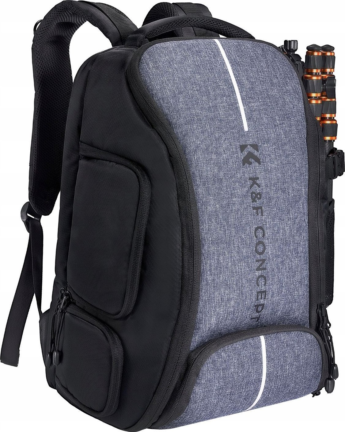Çantë shpine fotografike K&amp;F Concept, DSLR SLR, 25L, për laptop 15.6", e zezë