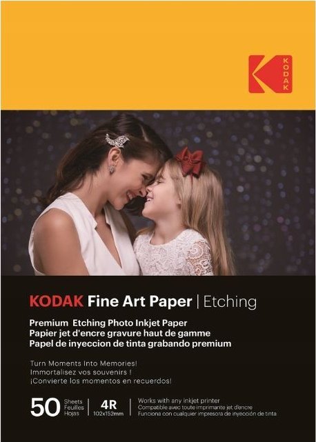 Letër fotografike Kodak Fine Art E, 210g, 10x15cm, 50 fletë