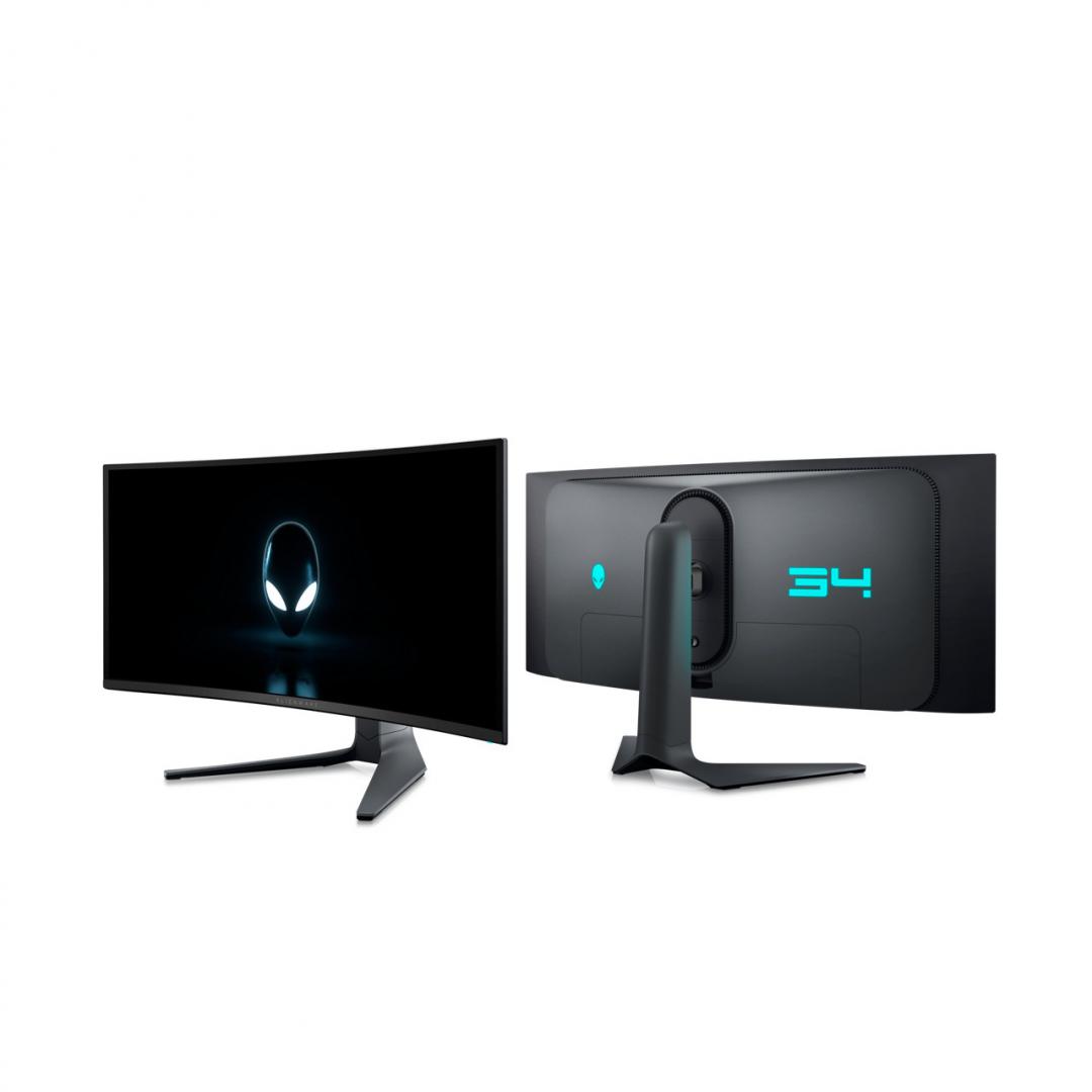 Monitor Alienware AW3423DWF, 34.2", UWQHD QD OLED, 165Hz, i zi