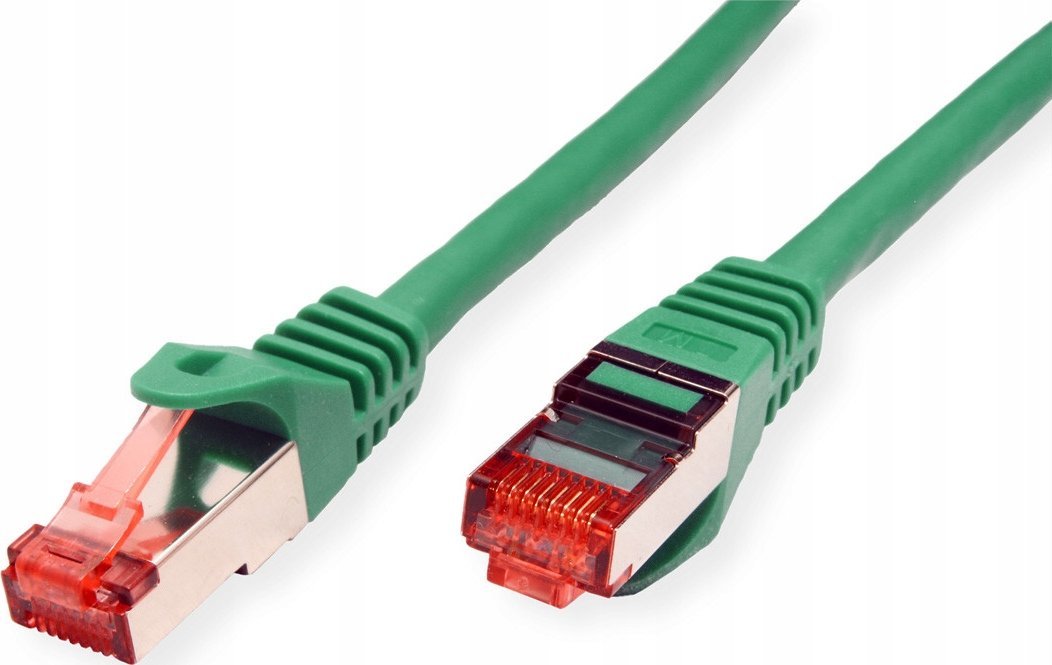 Kabllo rrjeti Roline 21.15.2630, Cat6, 0.5m, e gjelbër