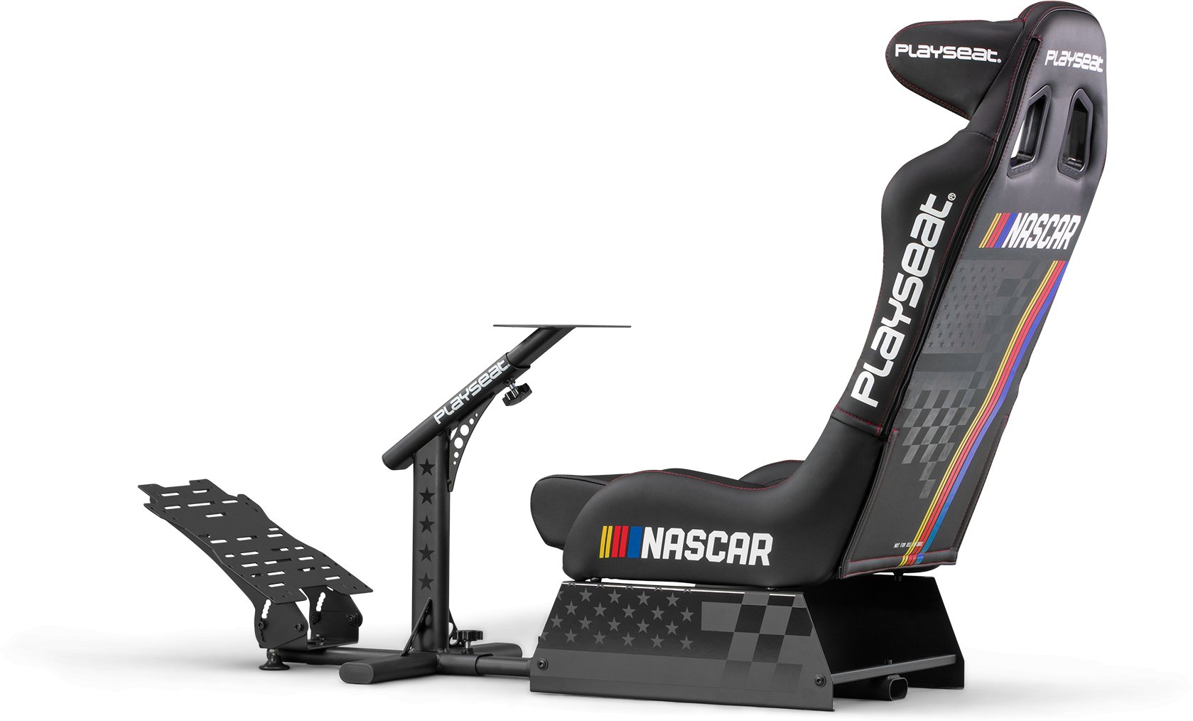 Kokpit garash PlaySeat Evolution Pro NASCAR Edition, i palosshëm, i zi
