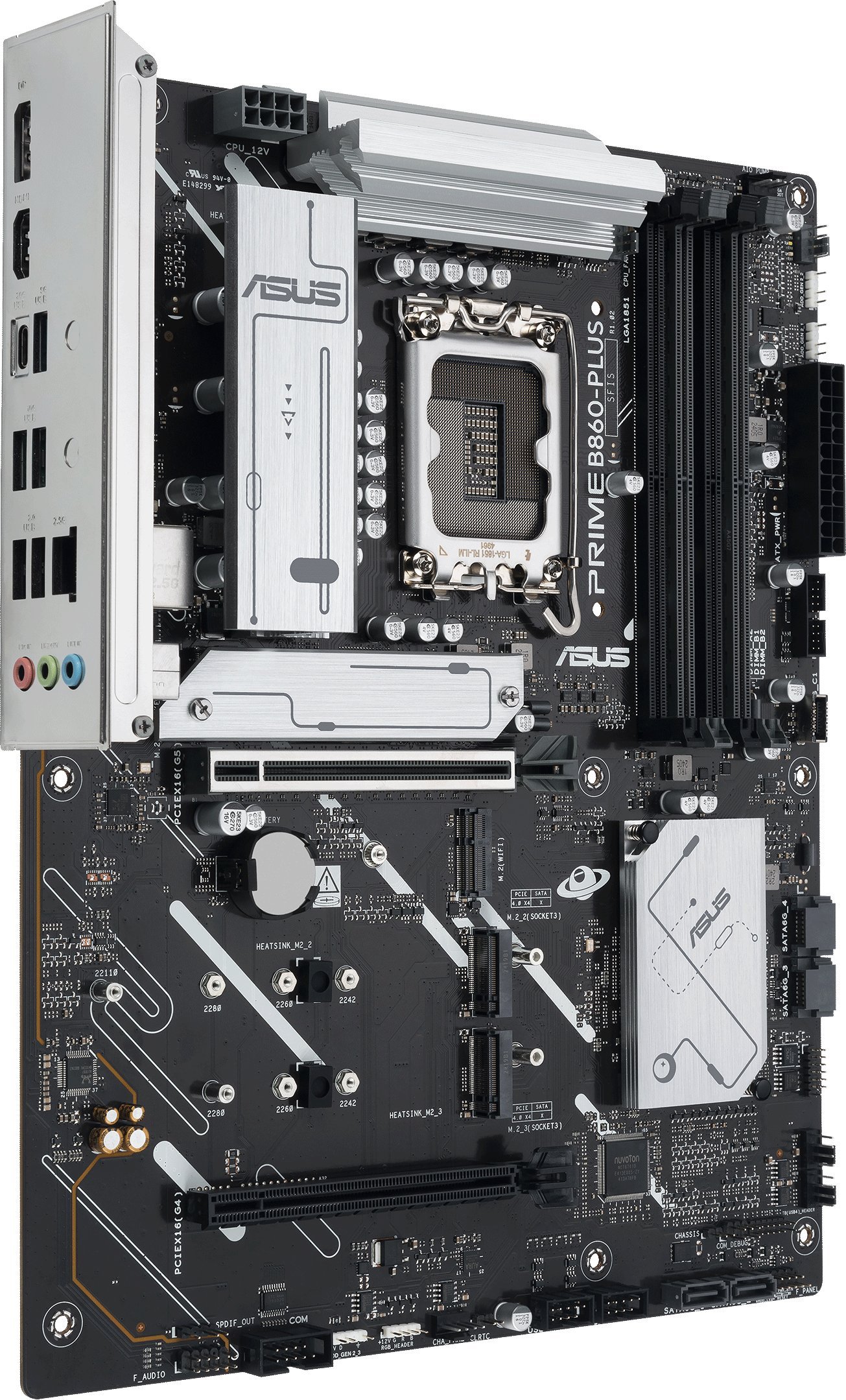 Pllakë amë ASUS PRIME B860 PLUS CSM, LGA1851, ATX