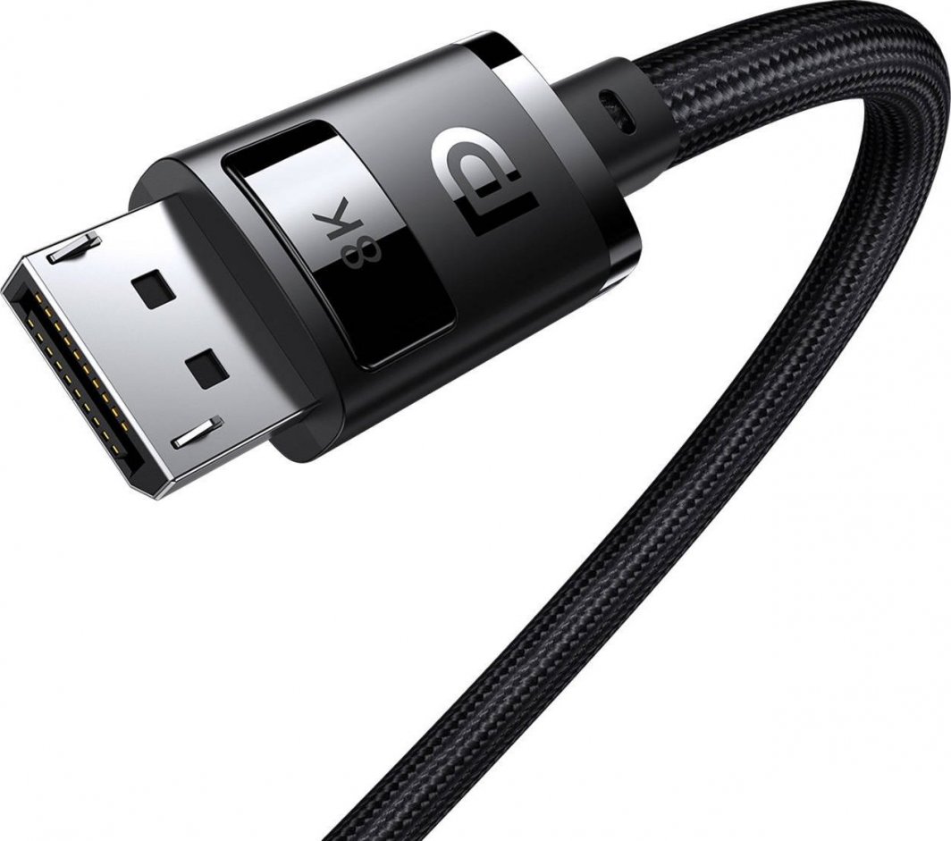 Kabllo DisplayPort Baseus High Definition, 1.5m, DP në DP, e zezë