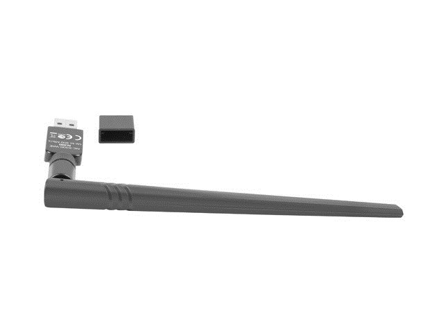 Përshtatës rrjeti USB Wireless Lanberg Nc-0300-Wie, N300, i zi