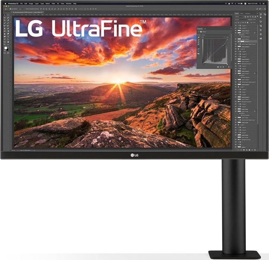 Monitor LG UltraFine 27UN880P-B Ergo, 27", 4K UHD, i zi