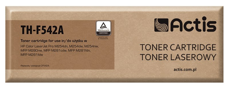 Toner ngjyrë Actis 203A TH F542A, i verdhë, zëvendësues