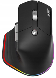 Mouse Acer Easy Fit, pa tela RF dhe Bluetooth, 4000 DPI, i zi