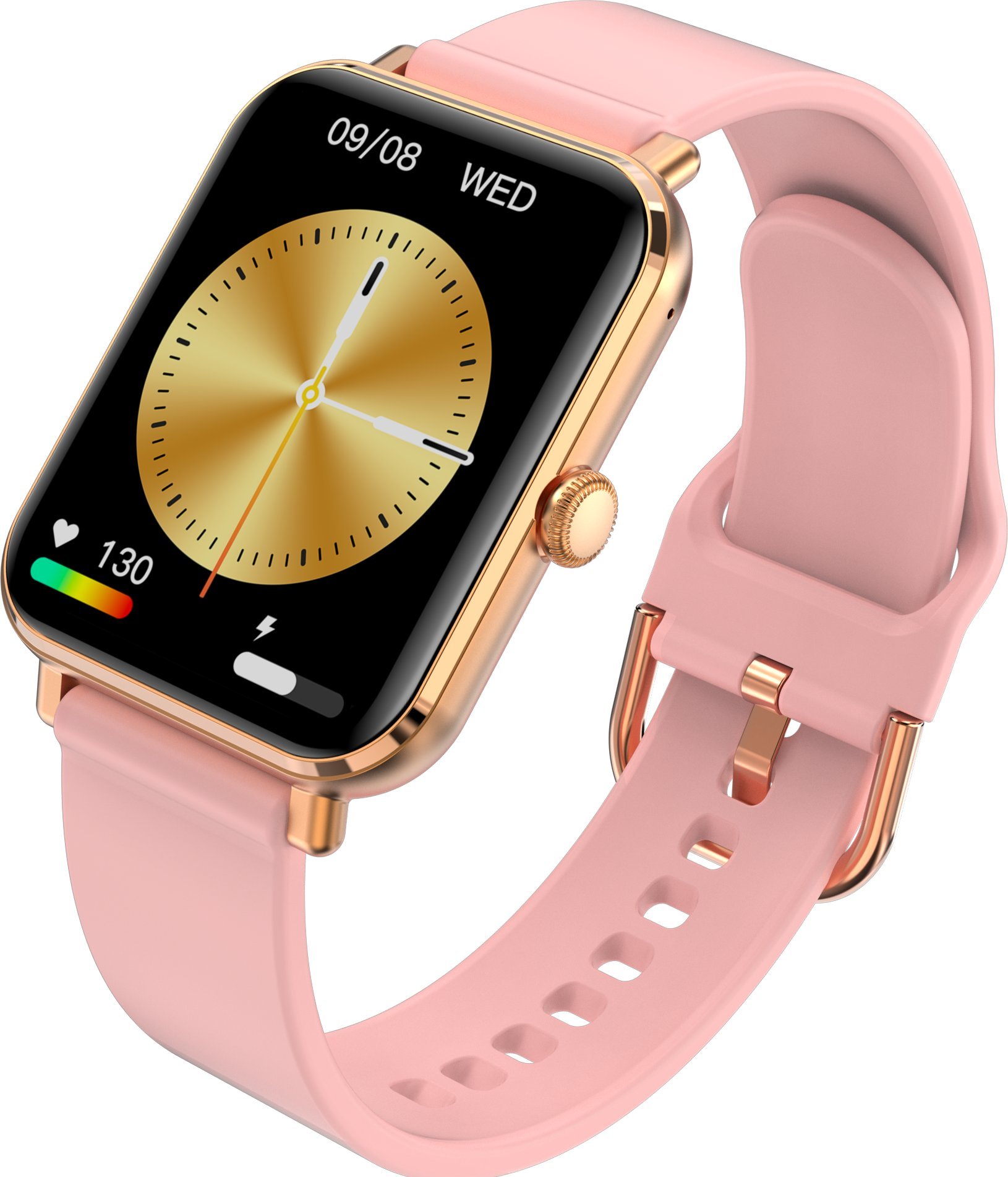 Smartwatch Garett GRC Classic, 1.78" AMOLED, IP68, rozë