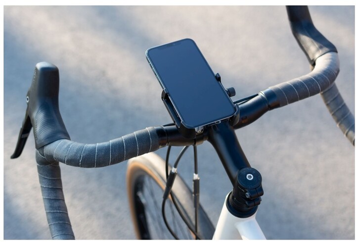 Mbajtëse celulari për biçikletë FIXED për Bikee ALU 2, e zezë